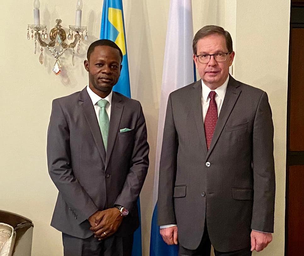 Sur la rencontre entre l’Ambassadeur de la Fédération de Russie et le Ministre des Mines, du Transport et des Voies de Communication de la province du Kongo Central