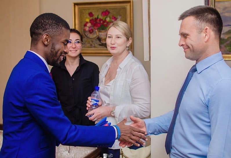 Sur la visite de la délégation de l'Université pédagogique d'État de Voronej en RD Congo